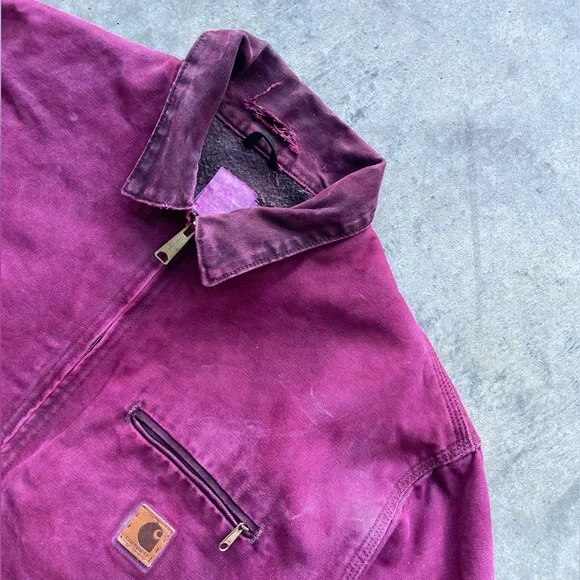Vintage Acai Carhartt Detroit jacket - Picture 3 of 4